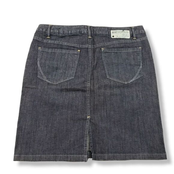 Converse One Star Denim Skirt Size 8 Womens Blue - Picture 2 of 4